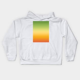 Ombre Lemon, Lime and Orange Summer Tropical Gradient Kids Hoodie